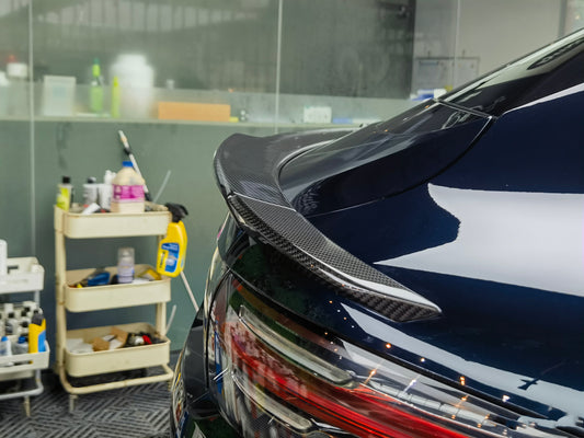Porsche Cayenne 9Y0 9Y0.1 9Y0.2 Base/S/Turbo/E-Hybrid 2019-ON with Aftermarket Parts - Rear Spoiler Pre-preg Carbon Fiber from Ventus Veloce