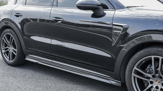 Porsche Cayenne 9Y0 9Y0.1 9Y0.2 Coupe 9Y3 9Y3.1 9Y3.2 Base/S/Turbo/E-Hybrid 2019-ON with Aftermarket Parts - Fender Trims Pre-preg Carbon Fiber from Ventus Veloce