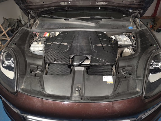 Porsche Cayenne Base S 9Y0 9Y0.1 9Y0.2 9Y3 9Y3.1 9Y3.2 2019 2020 2021 2022 2023 2024 with Aftermarket Parts - Air Intake Systems Pre-preg Carbon Fiber from Ventus Veloce