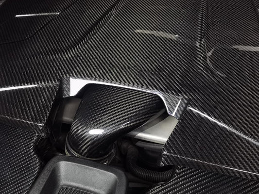 Porsche Cayenne Base S 9Y0 9Y0.1 9Y0.2 9Y3 9Y3.1 9Y3.2 2019 2020 2021 2022 2023 2024 with Aftermarket Parts - Air Intake Systems Pre-preg Carbon Fiber from Ventus Veloce