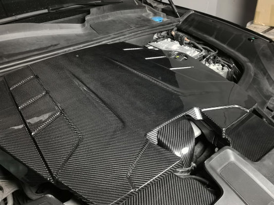 Porsche Cayenne Base S 9Y0 9Y0.1 9Y0.2 9Y3 9Y3.1 9Y3.2 2019 2020 2021 2022 2023 2024 with Aftermarket Parts - Air Intake Systems Pre-preg Carbon Fiber from Ventus Veloce