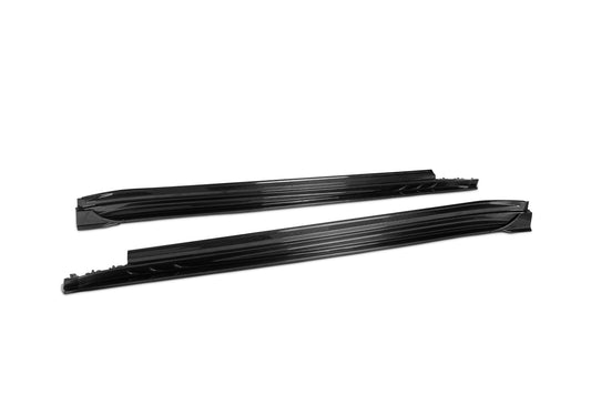 Porsche Panamera 4 & 4S & Turbo 971.1 971.2 (fits both pre-facelift & facelift) 2017 2018 2019 2020 2021 2022 2023 (Standard Wheel Base) with Aftermarket Parts - Side Skirts Pre-preg Carbon Fiber from Ventus Veloce