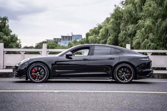 Porsche Panamera 4 & 4S & Turbo 971.1 971.2 (fits both pre-facelift & facelift) 2017 2018 2019 2020 2021 2022 2023 with Aftermarket Parts - Fender Trims Pre-preg Carbon Fiber from Ventus Veloce