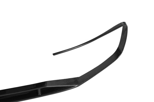 Porsche Panamera 971.2 RWD/Base/4/4S 2021 2022 2023 (base bumper only) with Aftermarket Parts - Front Bumper Trim Pre-preg Carbon Fiber from Ventus Veloce