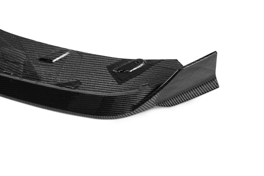 Porsche Panamera 971.2 RWD/Base/4/4S 2021 2022 2023 (base bumper only) with Aftermarket Parts - Front Lip Pre-preg Carbon Fiber from Ventus Veloce