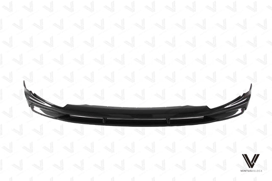Tesla Model Y/P 2020 2021 2022 2023 2024 with Aftermarket Parts - Front Lip Pre-preg Carbon Fiber from Ventus Veloce