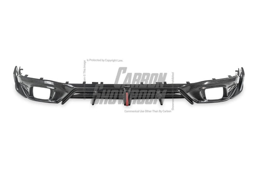 Volkswagen GTI MK8 2022-ON with Aftermarket Parts - AE Rear Diffuser Carbon Fiber from ArmorExtend