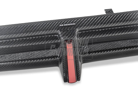 Volkswagen GTI MK8 2022-ON with Aftermarket Parts - AE Rear Diffuser Carbon Fiber from ArmorExtend