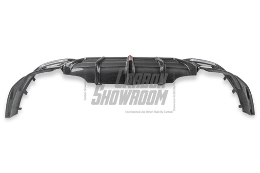 Volkswagen GTI MK8 2022-ON with Aftermarket Parts - AE Rear Diffuser Carbon Fiber from ArmorExtend