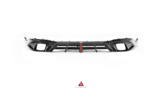 Volkswagen GTI MK8 MK8.5 2022-ON with Aftermarket Parts - Plustic Rear Diffuser ABS from ArmorExtend