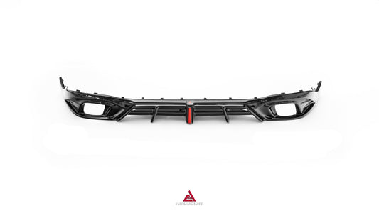 Volkswagen GTI MK8 MK8.5 2022-ON with Aftermarket Parts - Plustic Rear Diffuser ABS from ArmorExtend