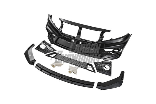 Honda Civic 10th Gen FC1 FC2 FC5 FC6 2016-2021 FC3 FC4 2017-2021 & Civic 10th Gen FK7 2017-2021 with Aftermarket Parts - Front Bumper PP from Yofer USA