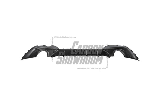 BMW 3 Series 330i (With M-Package Bumper, does not fit base model) G20 G21 Pre-LCI 2019 2020 2021 2022 with Aftermarket Parts - V2 Style Rear Diffuser ABS from Yofer USA