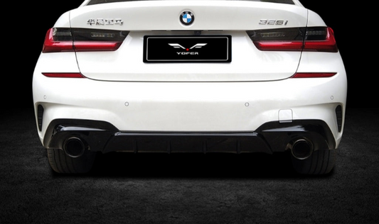 BMW 3 Series M340i 330i G20 G21 Pre-LCI 2019 2020 2021 2022 with Aftermarket Parts - Package B PP Polypropylene & ABS from Yofer USA