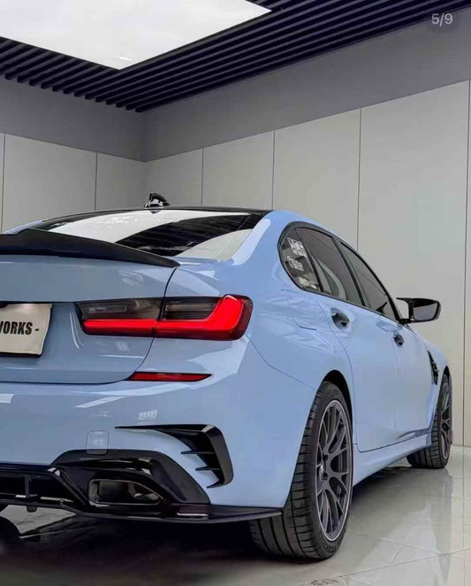 BMW 3 Series M340i 330i G20 G21 Pre-LCI 2019 2020 2021 2022 with Aftermarket Parts - Package A PP Polypropylene & ABS from Yofer USA