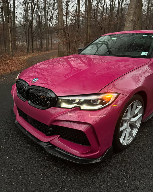 BMW 3 Series M340i 330i G20 G21 Pre-LCI 2019 2010 2021 2022 with Aftermarket Parts - Front Bumper & Lip PP from Yofer USA