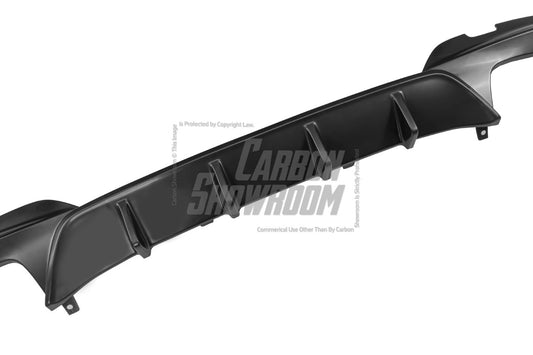 BMW 3 Series M340i 330i (With M-Package Bumper, does not fit base model) G20 G21 Pre-LCI 2019 2020 2021 2022 with Aftermarket Parts - V1 Style Rear Diffuser & Lower Splitters PP from Yofer USA