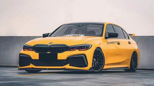 BMW 3 Series M340i 330i G20 G21 Pre-LCI 2019 2020 2021 2022 with Aftermarket Parts - Package B PP Polypropylene & ABS from Yofer USA