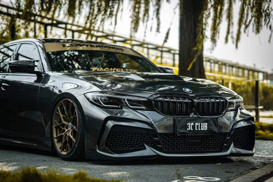 BMW 3 Series M340i 330i G20 G21 Pre-LCI 2019 2020 2021 2022 with Aftermarket Parts - Package B PP Polypropylene & ABS from Yofer USA