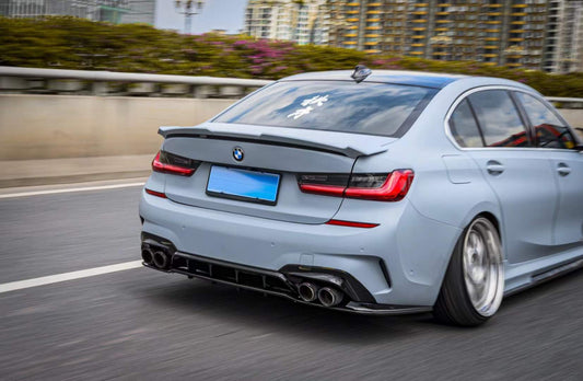 BMW M3 G80 2021-ON & 3 Series M340i 330i G20 (Fits Both Pre-LCI & LCI) 2019-ON with Aftermarket Parts - Rear Spoiler ABS from Yofer USA