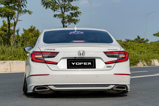 Honda Accord 10.5th Gen facelift 2021 2022 with Aftermarket Parts - Package A PP Polypropylene & ABS from Yofer USA