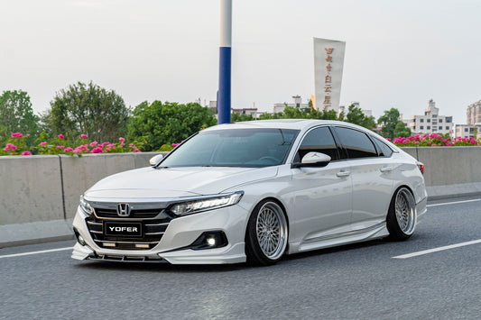 Honda Accord 10.5th Gen facelift 2021 2022 with Aftermarket Parts - Package A PP Polypropylene & ABS from Yofer USA