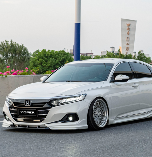 Honda Accord 10.5th Gen facelift 2021 2022 with Aftermarket Parts - Package A PP Polypropylene & ABS from Yofer USA