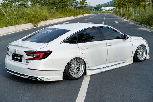 Honda Accord 10.5th Gen facelift 2021 2022 with Aftermarket Parts - Package A PP Polypropylene & ABS from Yofer USA
