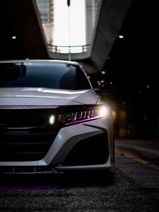 Honda Accord 10th Gen Pre-facelift 2018-2020 with Aftermarket Parts - Front Bumper PP from Yofer USA