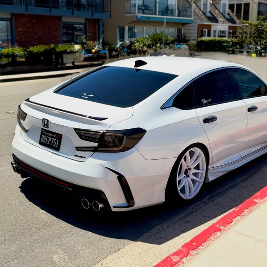 Honda Accord 10th 10.5th Gen 2018-2022 with Aftermarket Parts - Rear Bumper PP from Yofer USA