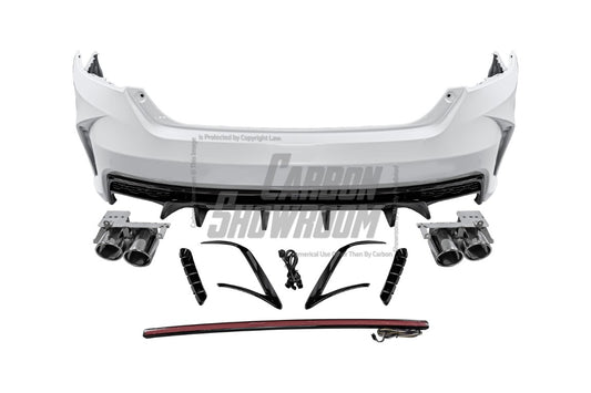 Honda Accord 10th 10.5th Gen 2018-2022 with Aftermarket Parts - Rear Bumper PP from Yofer USA