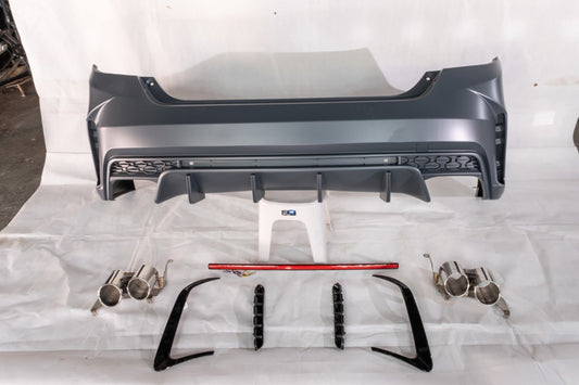 Honda Accord 10th 10.5th Gen 2018-2022 with Aftermarket Parts - Rear Bumper PP from Yofer USA