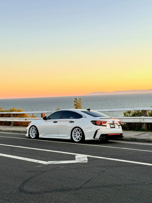 Honda Accord 10th 10.5th Gen 2018-2022 with Aftermarket Parts - Side Skirts PP from Yofer USA