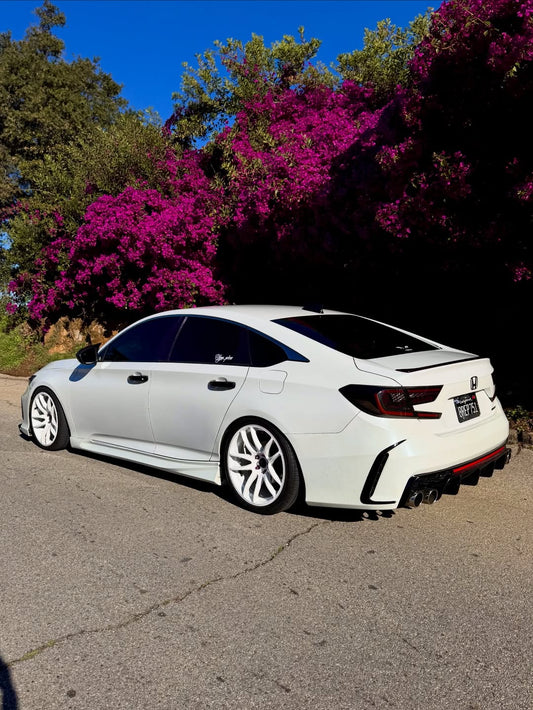 Honda Accord 10th 10.5th Gen 2018-2022 with Aftermarket Parts - Side Skirts PP from Yofer USA
