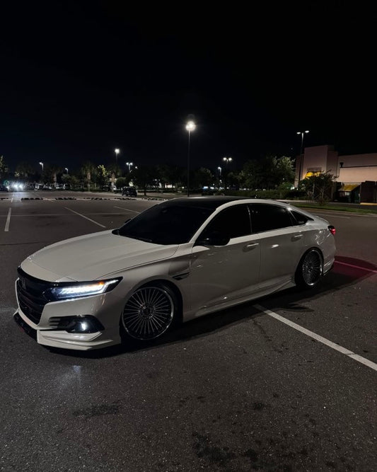Honda Accord 10th 10.5th Gen 2018-2022 with Aftermarket Parts - Side Skirts PP from Yofer USA