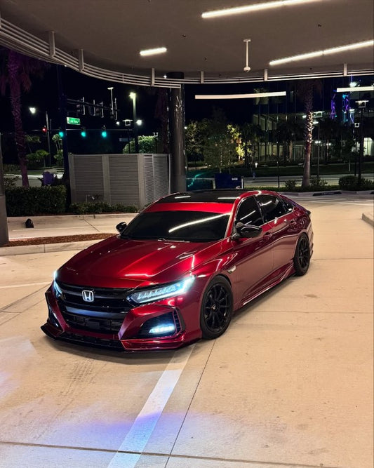 Honda Accord 10th 10.5th Gen 2018-2022 with Aftermarket Parts - Side Skirts PP from Yofer USA