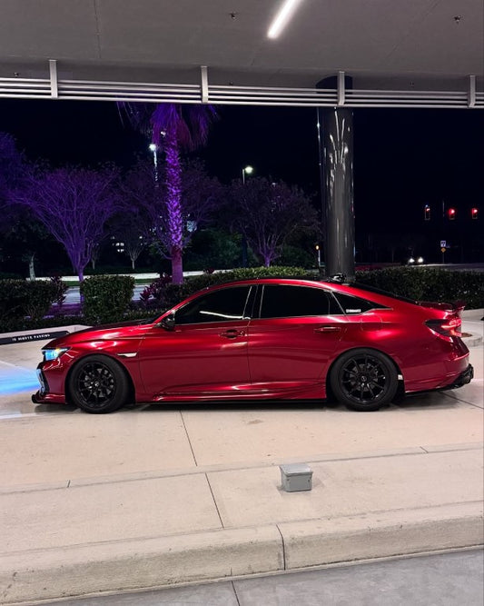 Honda Accord 10th 10.5th Gen 2018-2022 with Aftermarket Parts - Side Skirts PP from Yofer USA