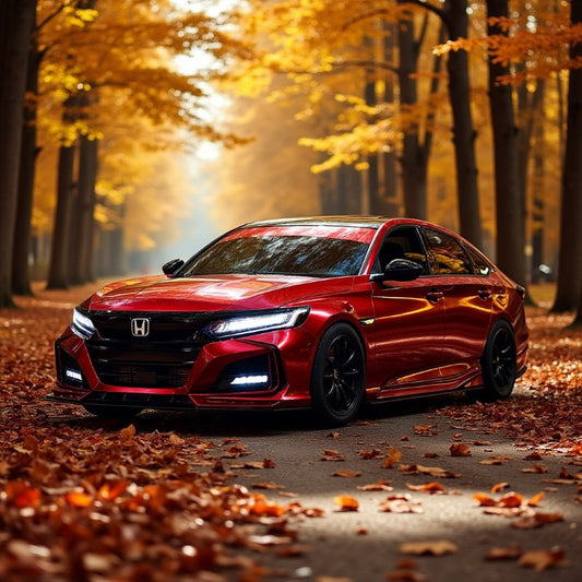 Honda Accord 10th 10.5th Gen 2018-2022 with Aftermarket Parts - Side Skirts PP from Yofer USA