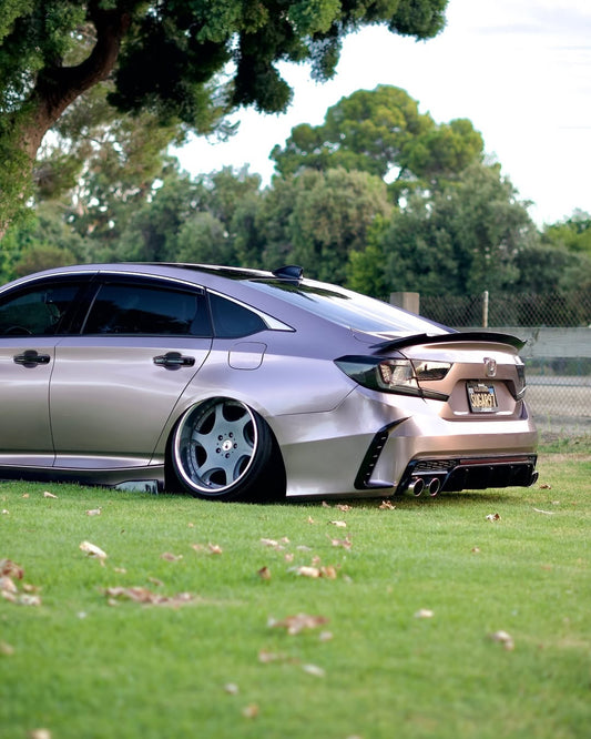 Honda Accord 10th 10.5th Gen 2018-2022 with Aftermarket Parts - Rear Bumper PP from Yofer USA