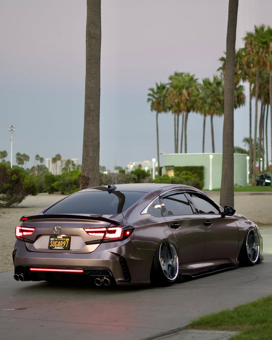 Honda Accord 10th 10.5th Gen 2018-2022 with Aftermarket Parts - Rear Bumper PP from Yofer USA