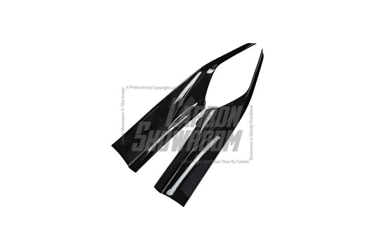 Honda Accord 10th 10.5th Gen 2018-2022 with Aftermarket Parts - V1 Style Rear Diffuser & Rear Canards PP from Yofer USA