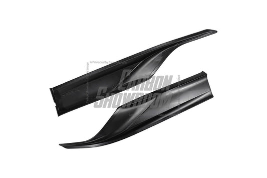 Honda Accord 10th 10.5th Gen 2018-2022 with Aftermarket Parts - V2 Style Rear Diffuser & Rear Canards PP from Yofer USA