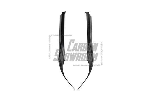 Honda Accord 10th 10.5th Gen 2018-2022 with Aftermarket Parts - V2 Style Rear Diffuser & Rear Canards PP from Yofer USA
