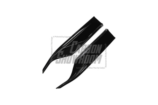Honda Accord 10th 10.5th Gen 2018-2022 with Aftermarket Parts - V2 Style Rear Diffuser & Rear Canards PP from Yofer USA