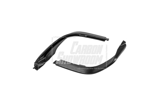 Honda Accord 10th 10.5th Gen 2018-2022 with Aftermarket Parts - V2 Style Rear Diffuser & Rear Canards PP from Yofer USA