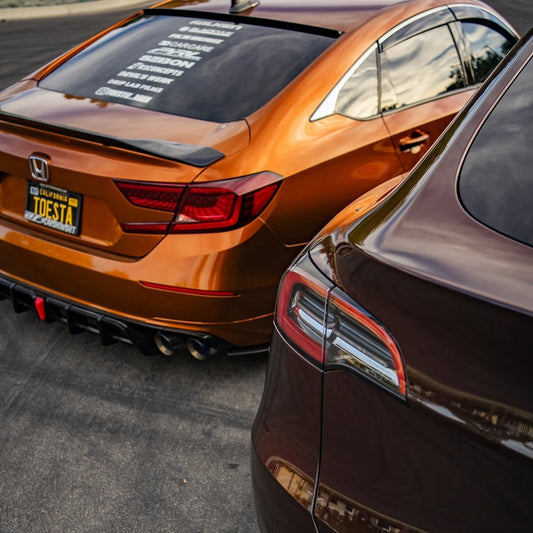 Yofer USA V2 Rear Diffuser & Canards for Honda Accord 10th 10.5th Gen PP