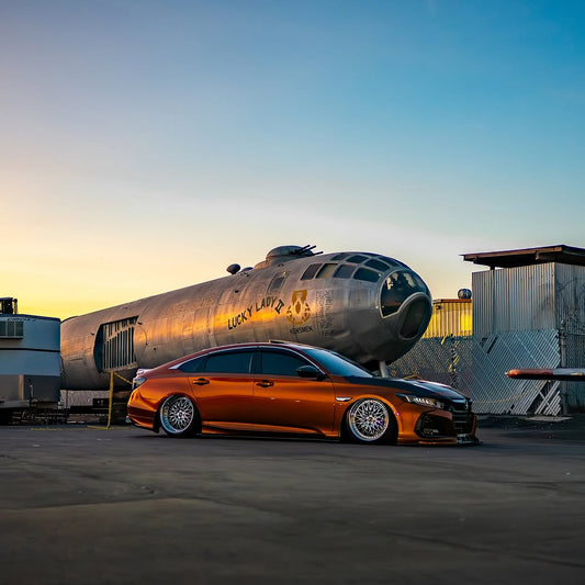Honda Accord 10th 10.5th Gen 2018-2022 with Aftermarket Parts - Side Skirts PP from Yofer USA