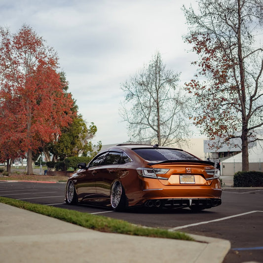 Honda Accord 10th 10.5th Gen 2018-2022 with Aftermarket Parts - Side Skirts PP from Yofer USA