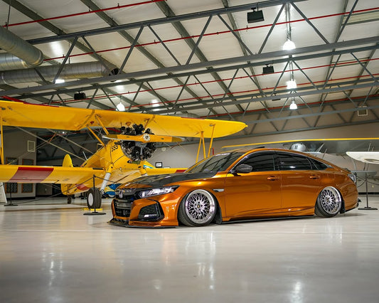 Honda Accord 10th 10.5th Gen 2018-2022 with Aftermarket Parts - Side Skirts PP from Yofer USA