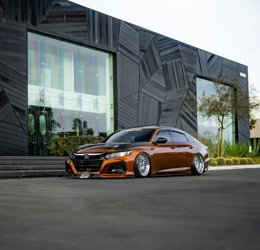 Honda Accord 10th Gen Pre-facelift 2018-2020 with Aftermarket Parts - Front Bumper PP from Yofer USA